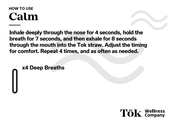 Tok Calm Breathing Straw